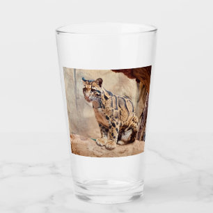 clouded leopard picture nature wildlife exotic glass