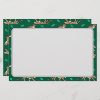 Clouded Leopard Stationery