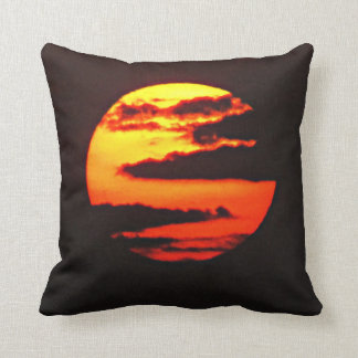 Clouded Sun Throw Pillow
