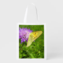 Clouded Yellow Butterfly Reusable Bag