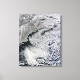 Clouds across the skies of the North Atlantic Canvas Print