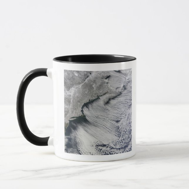 Clouds across the skies of the North Atlantic Mug (Left)