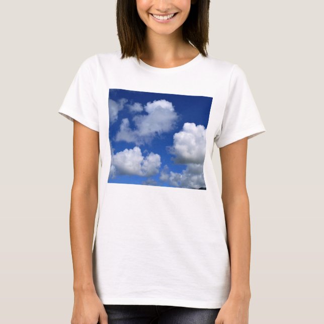 Clouds and blue sky T-Shirt (Front)
