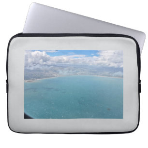 Clouds and currents laptop sleeve
