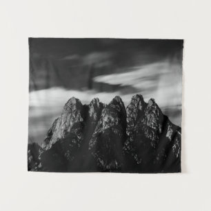 Clouds and mountains tapestry