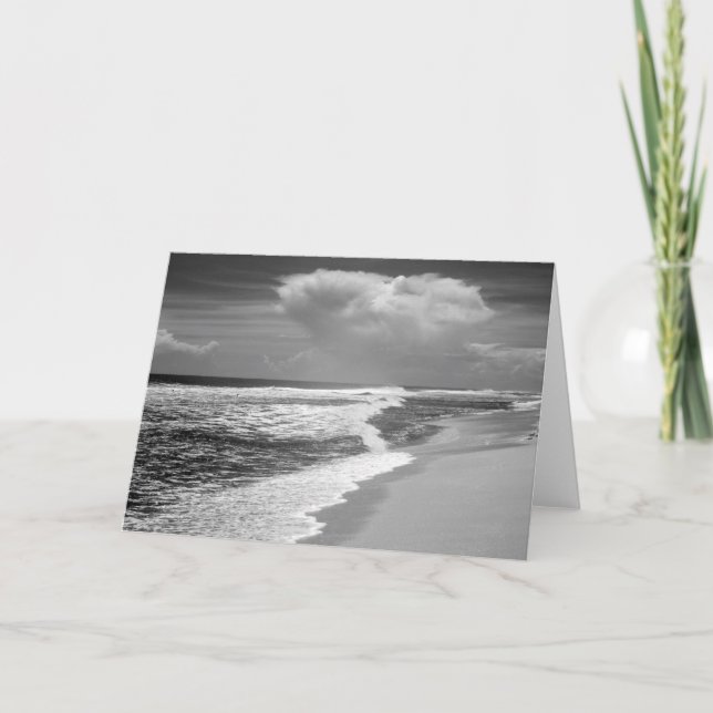 clouds and sea card (Front)