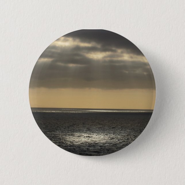 Clouds at Sea 2 Inch Round Button (Front)