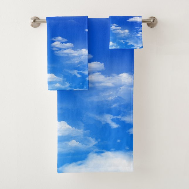 Clouds Bath Towel Set (Insitu)