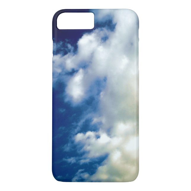 Clouds blancs et Ciel bleu iPhone 7 Coque (Dos)