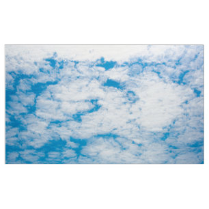 Clouds Blue Sky Fabric
