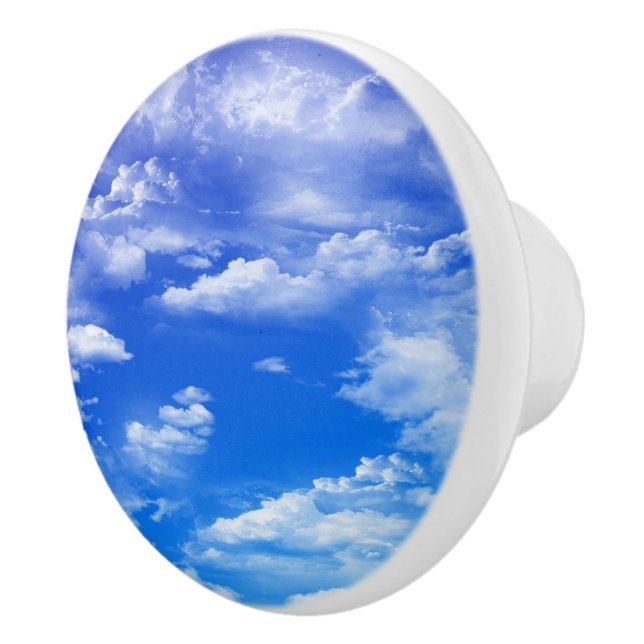 Clouds Ceramic Knob (Right)