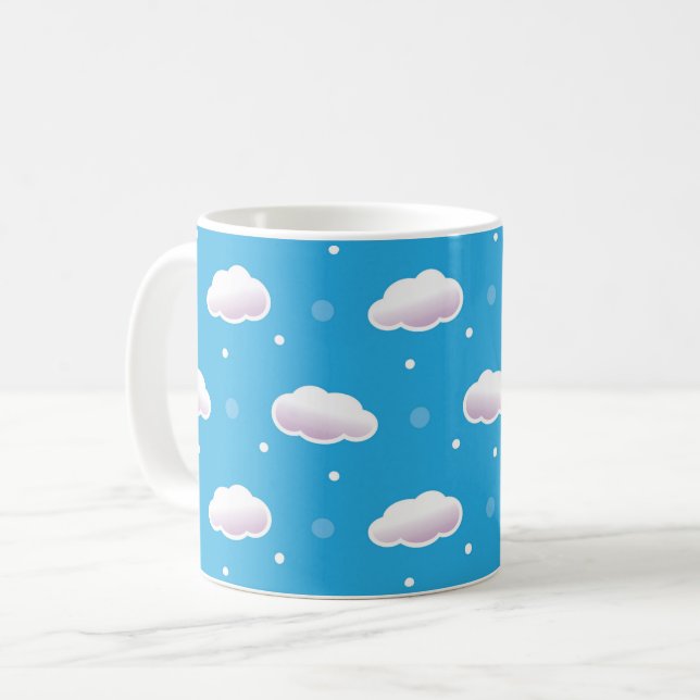 Clouds Coffee Mug (Front Left)