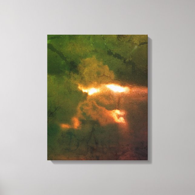 Clouds Face Canvas Print (Front)