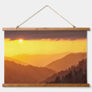 Clouds Fills Valley, Tennessee Hanging Tapestry