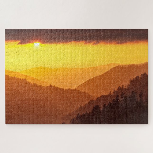 Clouds Fills Valley, Tennessee Jigsaw Puzzle (Horizontal)