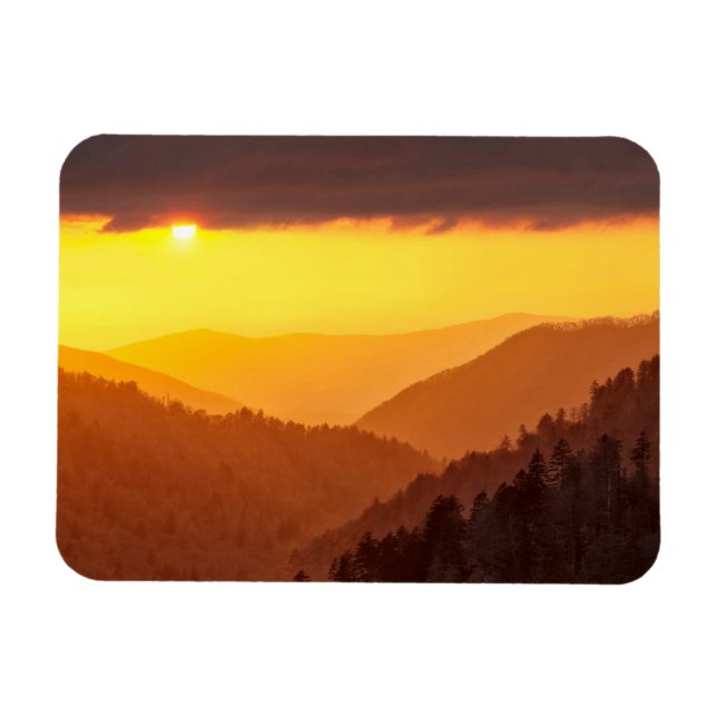 Clouds Fills Valley, Tennessee Magnet (Horizontal)