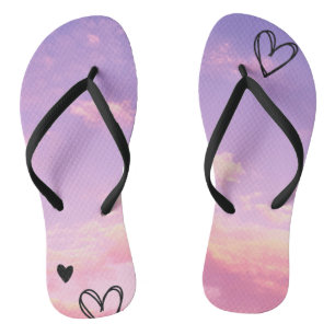 Clouds Flip Flops