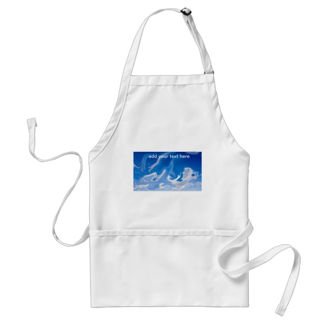 clouds-ghost standard apron (Front)