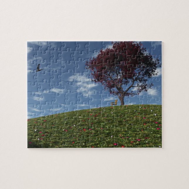 Clouds Go Sailing By Puzzle (Horizontal)