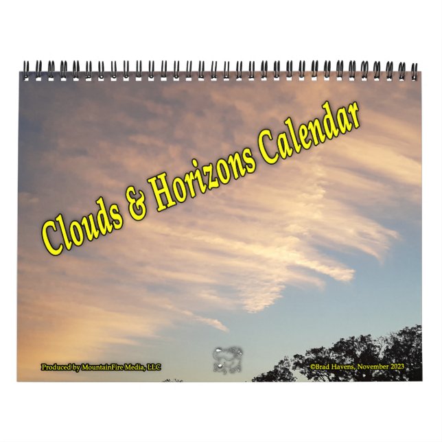 Clouds & Horizons Calendar (Cover)