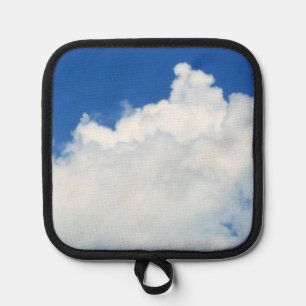 Clouds in a Bright Blue Sky Pot Holder