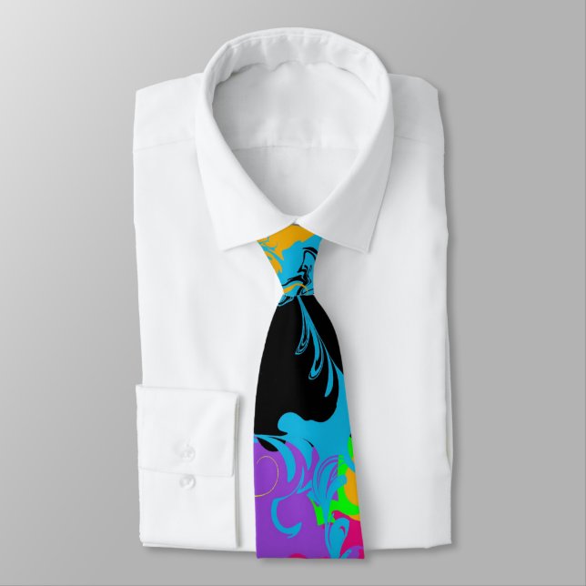 Clouds In My Coffee Tie (Tied)