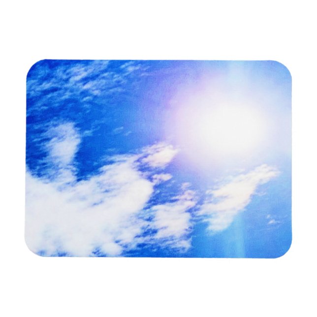 Clouds In Ottawa Sunny Skies. Buy Now Magnet (Horizontal)