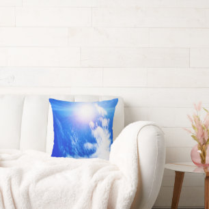 Clouds In Ottawa Sunny Skies. Buy Now Throw Pillow
