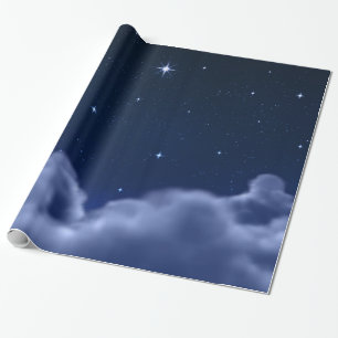 Clouds in Space Wrapping Paper