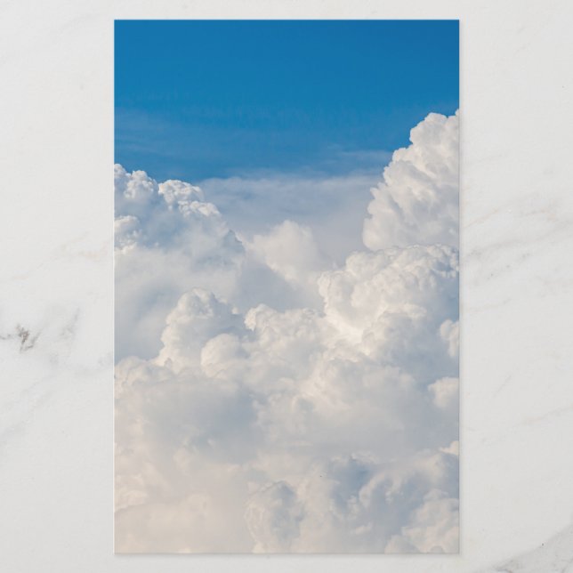 Clouds in the Sky Stationery (Front)