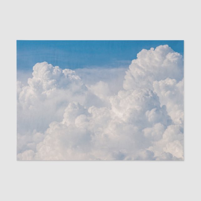 Clouds in the Sky Tissue Paper (Front)