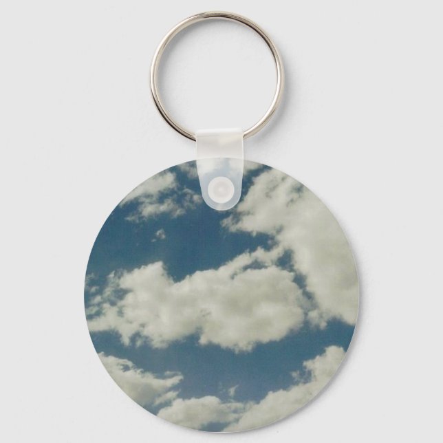 Clouds Keychain (Front)