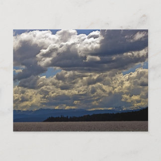 Clouds, Lake Tahoe Postcard