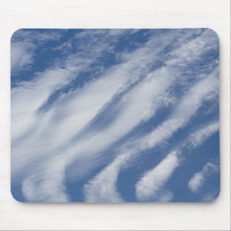 clouds lay down mouse pad