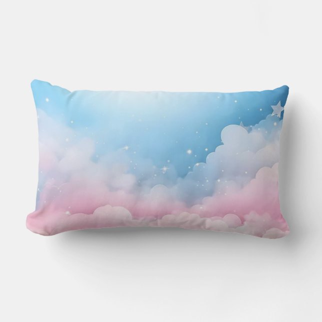 Clouds Lumbar Pillow (Front)
