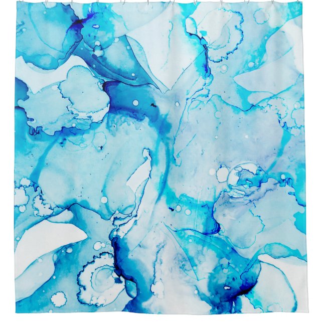 Clouds Macro. Sapphirine and White color Spots. Oc (Front)