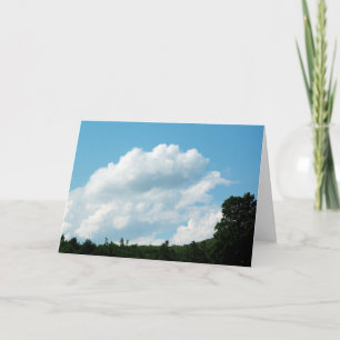 Clouds Meet Trees Card