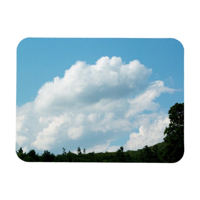Clouds Meet Trees Magnet (Horizontal)