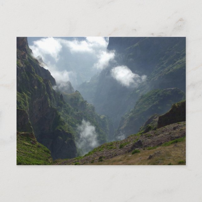 Clouds & Mountains Postcard (Front)
