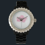 Clouds nine red pastel bridal shower namedate watch<br><div class="desc">Design</div>