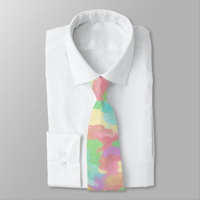 Clouds of Dreams Tie (Tied)