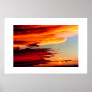 CLOUDS OF FIRE POSTER