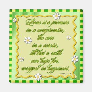 Clouds of Inspiration:  Love is a promise magnet