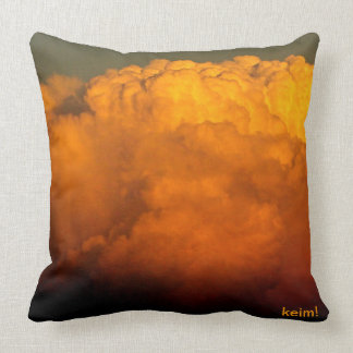 Clouds of Many colours Throw Pillow