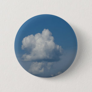 Clouds on the sky 2 inch round button