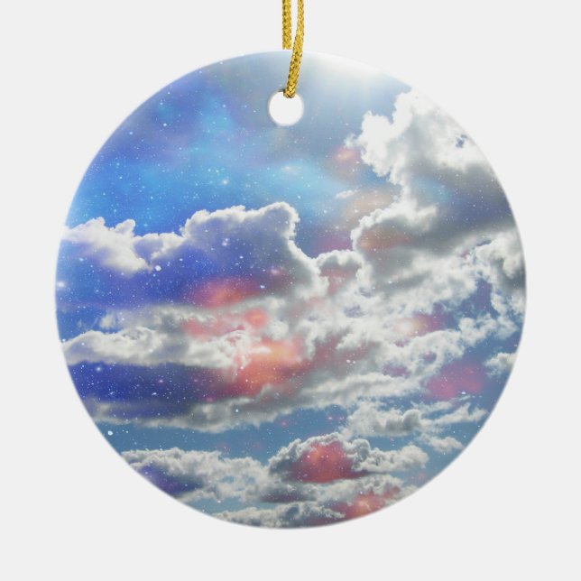 Clouds Ornament (Front)