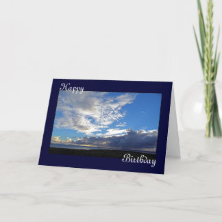 Clouds over Gulf of St Vincent South Australia Card