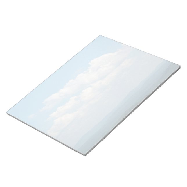 Clouds Over Mountains Notepad (Angled)