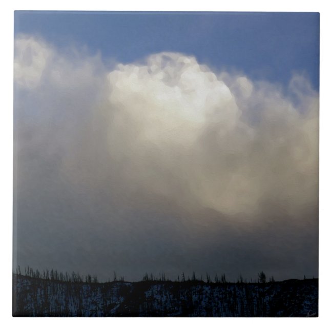 Clouds Over the Ridge Tile (Front)