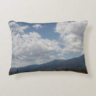 Clouds over the Rocky Mountains Accent Pillow